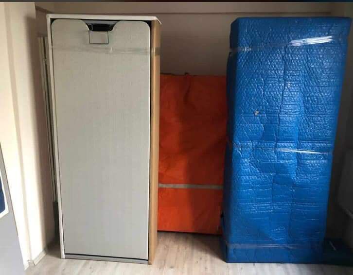Evden eve nakliyat kamyon yükleme